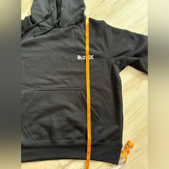 Brunette the label BTL blonde embroidered hoody - Picture 5 of 7